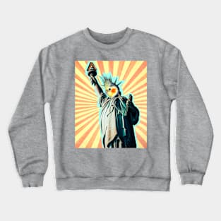 liberty birb Crewneck Sweatshirt